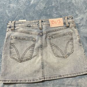 Adorable Dolce denim mini skirt